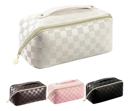 Trifabricy Makeup Bag, White 0