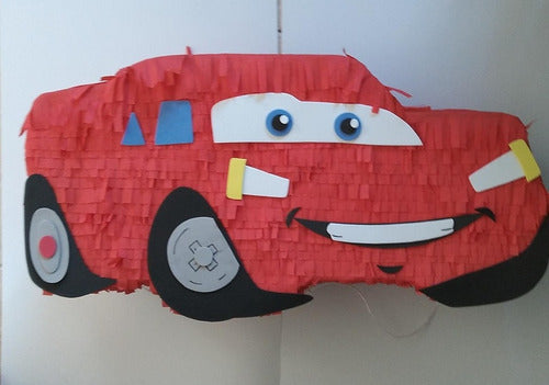 Piñata Cars Rayo Mcqueen Piñatas Relleno Cotillon 3