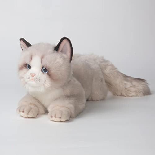 Cu-Mate Ragdoll Gray Plush Cat Doll 0