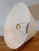 Pack of 2 Conical Lamp Shades 15x40x26cm for Bedside Table or Floor Lamp 12