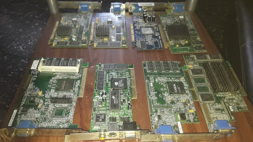 Lote Tarjetas De Video Agp P/pentium 4 Func. Perfecto 5