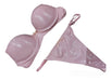 Armonia Shop Sexy Sensual Rubber Lingerie Set: Bra & Thong 0