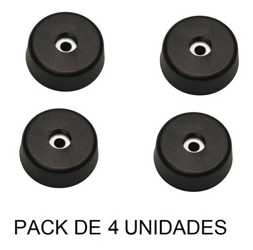 Penn Elcom Medium Rubber Glide with Washer F1554 X 4 Pack 1