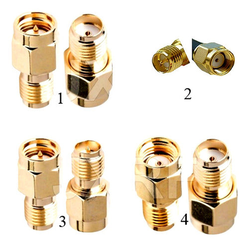 Cambridge RF Connectors Adapters SMA - All Variants 1