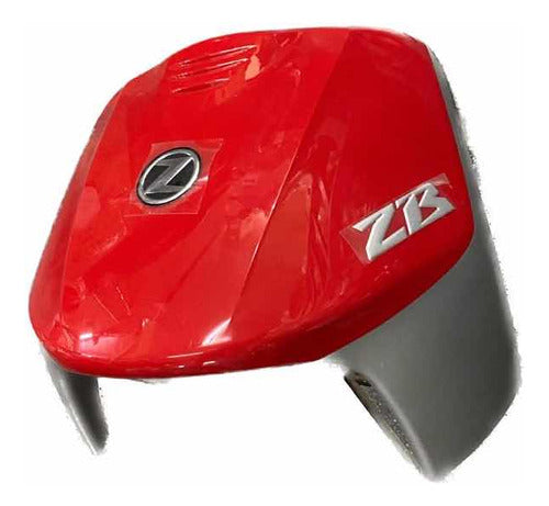 Red Plastic Front Cover Zanella ZB 110 G4 Original 3