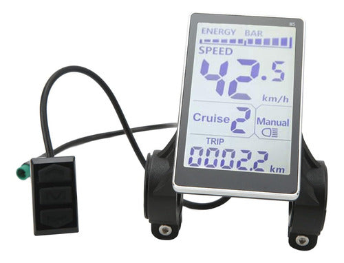 Pantalla Lcd Para Bicicleta Eléctrica M5, 318-222cm 0