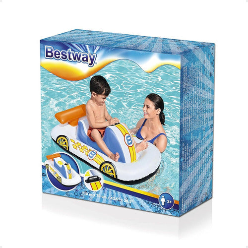 Bestway Inflatable Sports Car Float - Summer Pool Toy 5