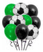 New 100 Printed Football Balloons 12 Inches Birthday Parties 2