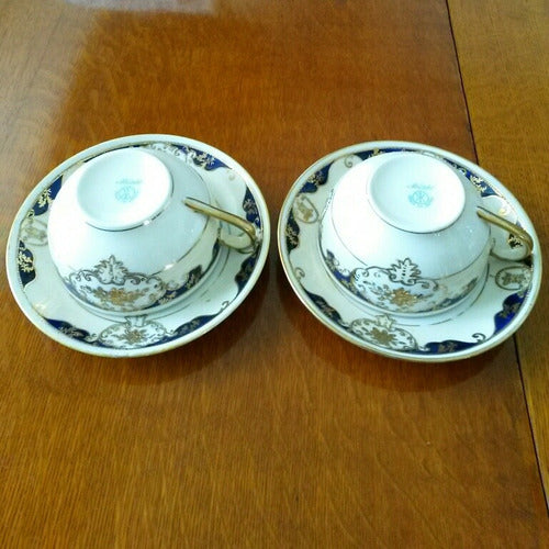 Tazas De Porcelana Cascara De Huevo Noritake Japan 1