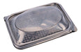 Eco Klean 50 Disposable Plastic Sushi Tray Half Rib 0