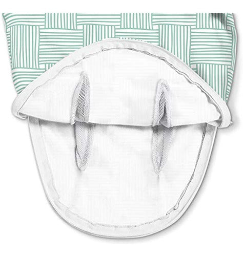 Swaddleme Luxe Perfect Temp Swaddle Con 100 % Algodón Orgáni 3