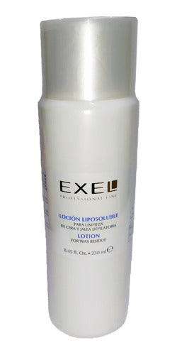 Locion Exel Liposoluble Limpieza De Cera Corporal 250 Ml 0