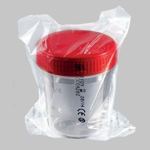 Sterile 120mL Urine/Sample Collection Jar x 100 Units 1