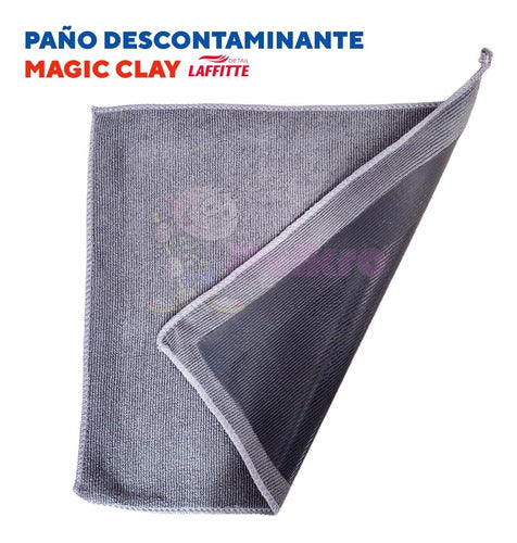 Laffitte Magic Clay Microfiber Decontaminating Towel LTC30 4