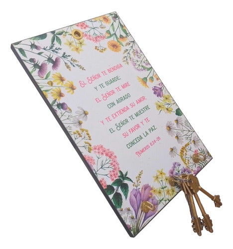 Key Holder - Christian Gift Shop - May the Lord Bless You 3