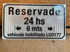 Carteles Viales. Chapa Galvanizada. Reflectivos 80x60 5