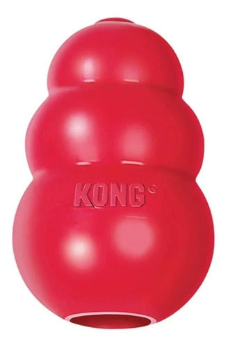 Kong Classic Vermelho Medium Brinquedo Dispenser P/ Cães T2 0