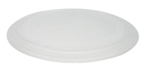 Plato De Vidrio Microondas 24.5 Cm De Diametro Liso 3