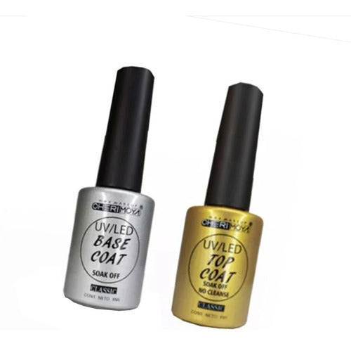 Cherimoya Base Coat & Top Coat 8ml.Semi-Permanent Nail Polish 2