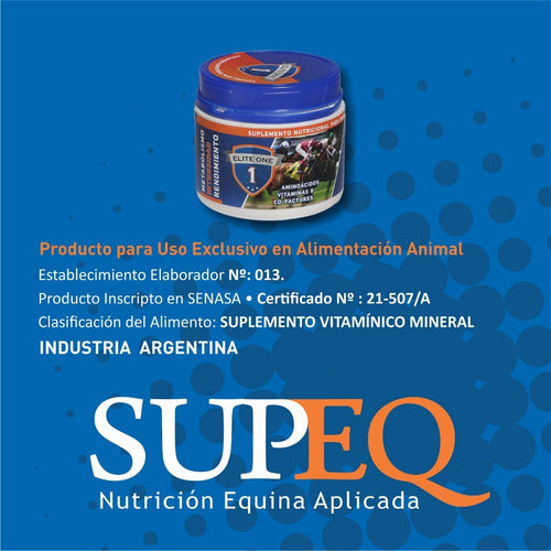 Suplemento Nutricional Equinos Deportivos Elite One 4