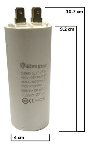 BlueStar Capacitor 30 Mf 2