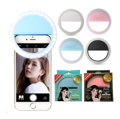 OEM LED Selfie Ring Light for Smartphones, Makeup, and Tablets 0