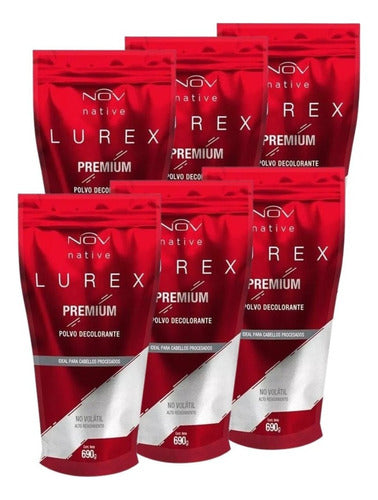 Nov Lurex Premium Bleach Powder 690g x 6 Units 0