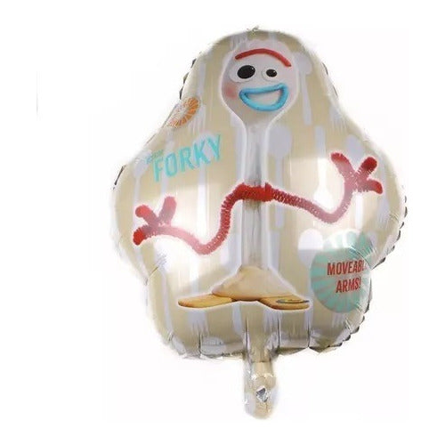 Globo Metalizado Cuerpo Entero Forky Toy Story 50cm 0