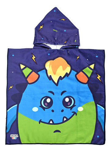 Skora Kids Hooded Bath Poncho 0