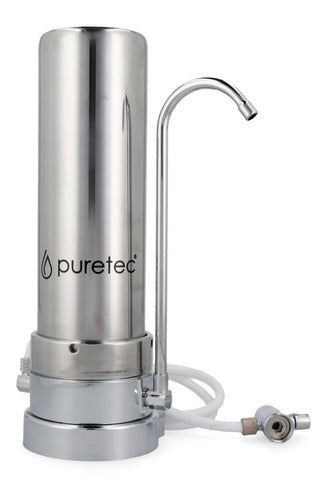 Pure Tec Water Purifier Filter Stainless Steel 15000 Liters 0