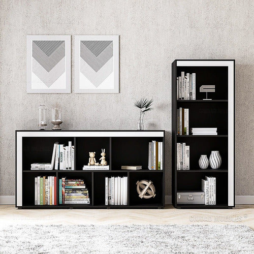 Low Meier Office Organizer Bookcase 150x80cm 1
