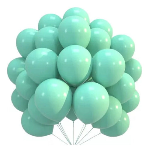 Generic 100 Pastel Color Balloons R12 Party Events 12 Inches 0