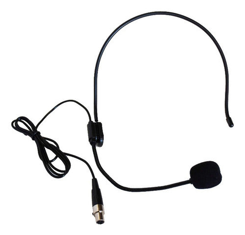 Moon Wireless Microphone Headset/Lapel UHF with Variable Frequency 7