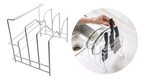 Aloha Stainless Steel Dish Drying Organizer 6