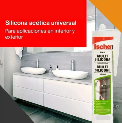 Fischer 4 Un Silicone Acetic Multifunctional Transparent Sealant 5