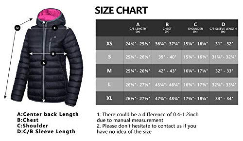 Little Donkey Andy Lightweight Packable Puffer Jacket for Women 4