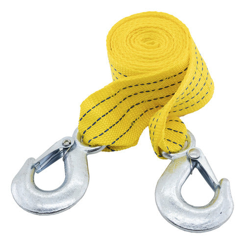 Denver Trailer Rope Flat Strap With Hooks - High Quality 0