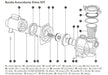 Lacus Oring Nitrilo 2-340 De Difusor Bomba Kilme 1