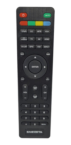 Emezeta Control For TV Mzn1032hd Original 0