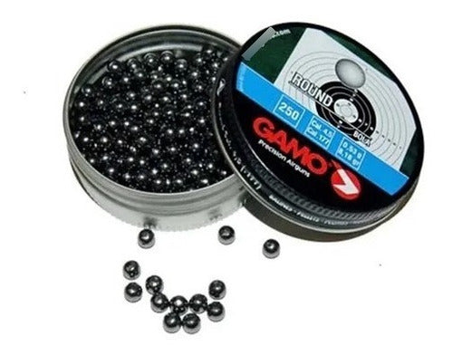 Gamo Balines Round Bola Cal 4,5 Mm X 250 Unidades 1