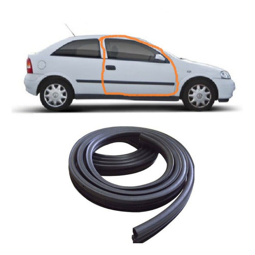 SLX Front Door Sealing Strip for Chevrolet Astra 3p - Set of 2 0