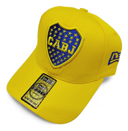 New Era Curved Cap with Boca Junior Buckle TopQuality 3