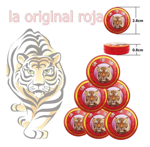 6 Unidades Pomada  China ! Balsamo Tigre  + Regalo 1