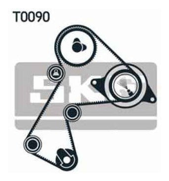 Kit De Distribucion Para Renault Clio 1.9d 1 93/96 Skf 2