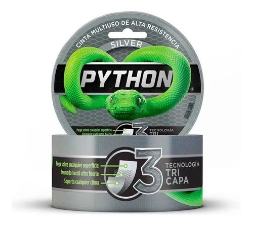 Python Cinta Multiuso Alta Resistencia Duct Tape 48mm X 9mts 2