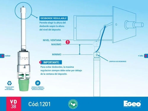 Egeo Universal Stopping Mechanism - Wall Deposit with Chain for Backpacks 1