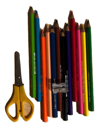 Grip Rite School Supply Kit: Pencils & Scissors 0