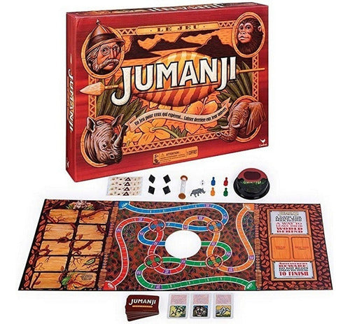 Jumanji Juego Mesa Niños Animales Pelicula Tv Original Nuevo 1