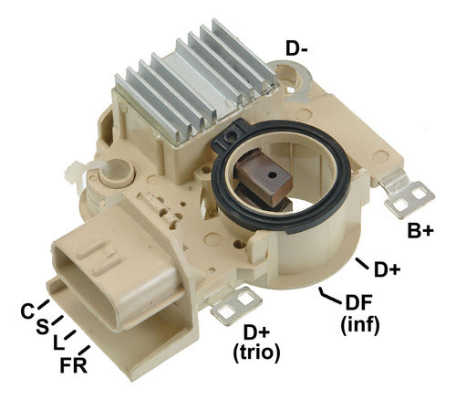 Regulador De Voltaje Compatible Con Mitsubishi Eclipse 1