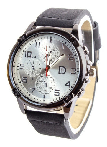 Tienda UPA Leather Bracelet Watch for Men, Offer!!! 3